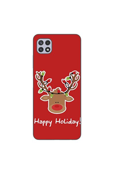 OEM Husa compatibila cu Samsung Galaxy A22 5G Silicon Gel Tpu Model Craciun R...