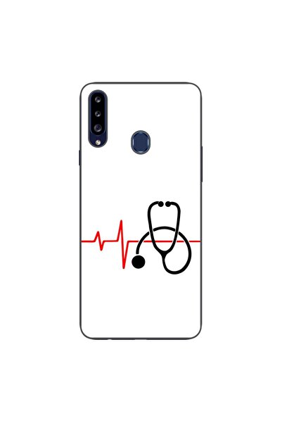 OEM Husa compatibila cu Samsung Galaxy A20S Silicon Gel Tpu Model Puls Doctor