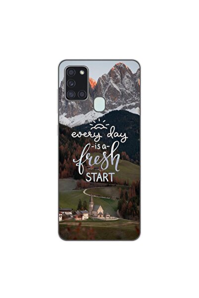 OEM Husa compatibila cu Samsung Galaxy A21s Silicon Gel Tpu Model Mesaj Fresh...