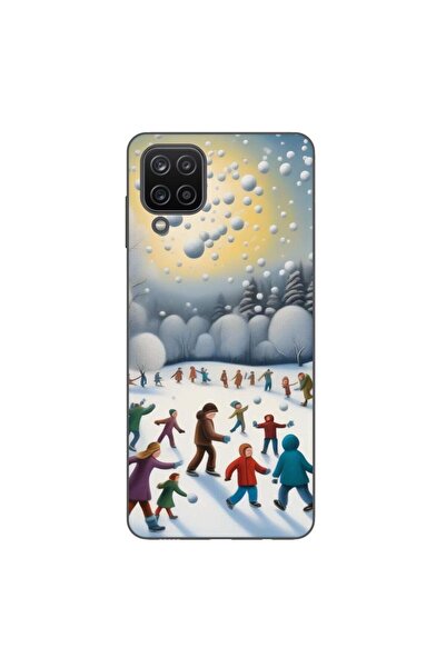 OEM Husa compatibila cu Samsung Galaxy A12 Silicon Gel Tpu Model Copii la Joa...