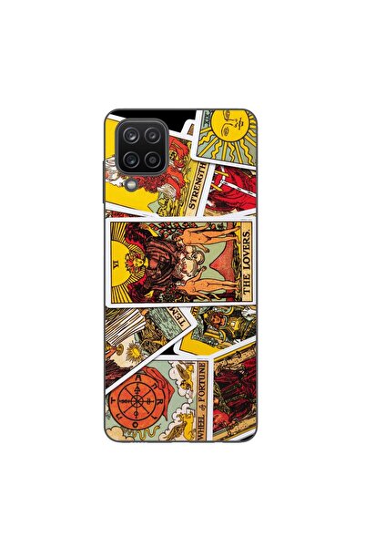 OEM Husa compatibila cu Samsung Galaxy A12 Silicon Gel Tpu Model Carti Tarot