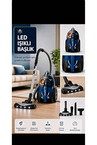 Philips Powerpro Yeni Özel Seri ELVT En Güçlü Başlık Power Pro Max Yeni Nesil...