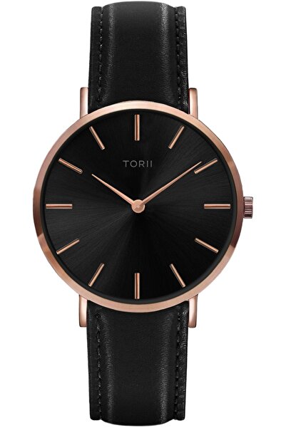 Torii Ceas de damă R34BL.BR — negru, stil clasic