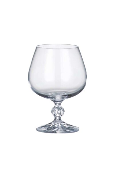 Bohemia Set de 6 pahare de coniac din cristal Klaudie, 250 ml