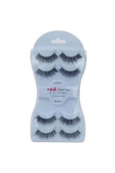 Red Cherry Red Cherry 4 in 1 Black Eyelash Set-Hd01