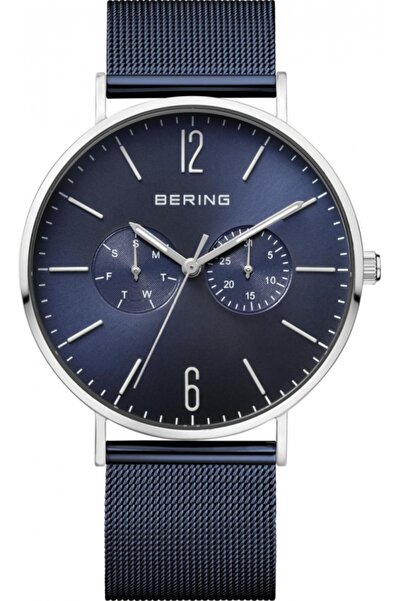 Bering ceas bărbătesc 14240-303 — albastru marin, clasic.