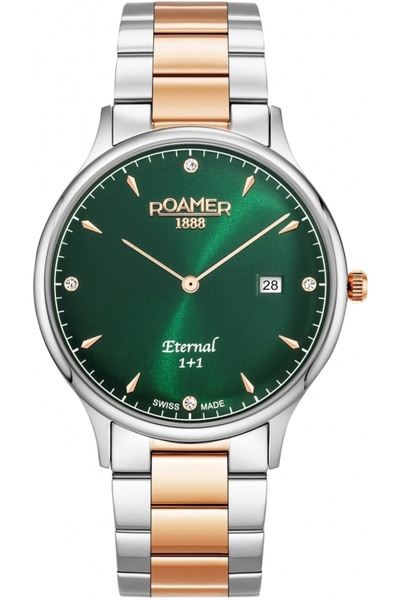 Roamer ceas bărbătesc 863833 49 75 50 — verde, clasic, pentru cupluri