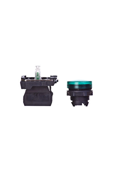 Schneider Electric Lampă de semnalizare 22mm verde 24V AC/DC LED XB5AVB3