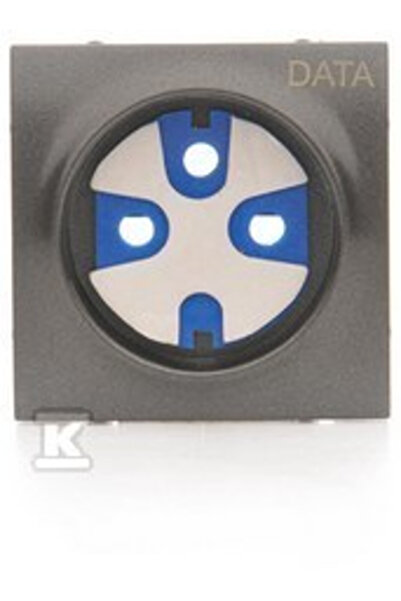 Kontakt-Simon Simon 54 Premium Coper+cheie pentru soclu DATA antracit DGD1P/48