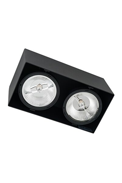 Milagro Corp de iluminat Plaza, Milagro, Aluminiu, Soclu GU10, Negru