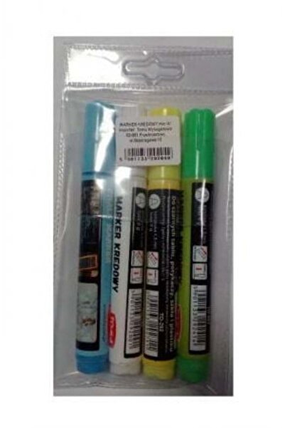 toma Marker creta 4.45 mm 4 culori