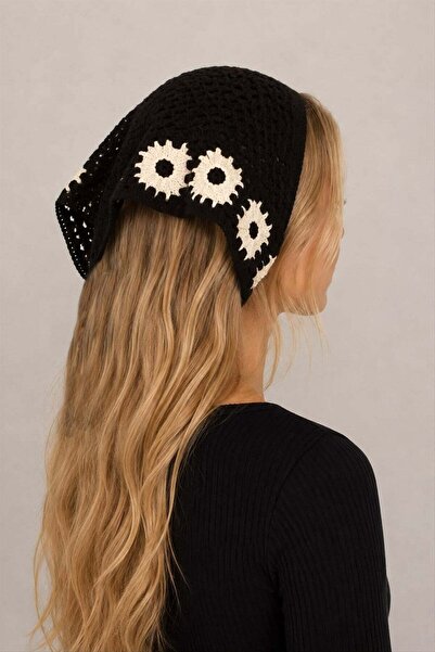 AKSESUARIM Knitted Bohemian Bandana