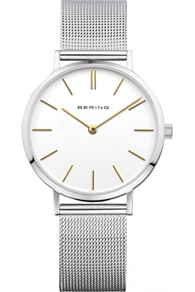 Bering ceas de damă 14134-004-P, argintiu — la modă, clasic, stil bijuterie.