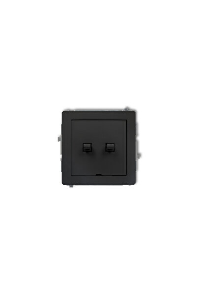 KARLIK Abajur în stil american Deco Negru Mat (12DWPUS-2)