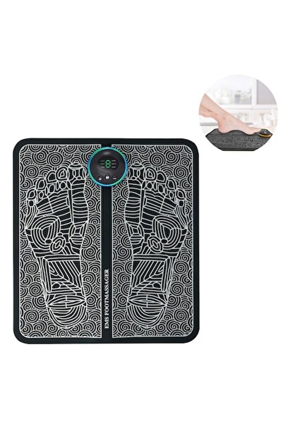 OEM Pernă de masaj electrică, 6 moduri EMS, 9 intensități, negru, 320x320x6mm...