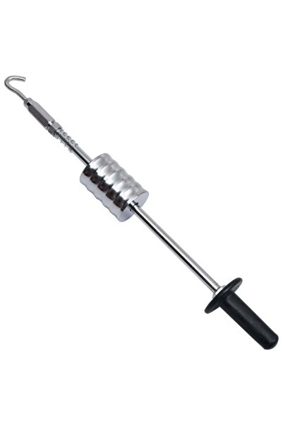 vidaxl Ciocan glisant cu cârlig, 65 cm, oțel carbon