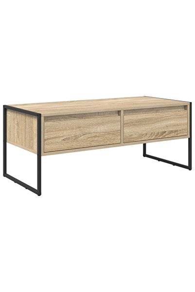 vidaxl Masă de cafea cu sertar Sonoma 100 x 46 x 40 cm Lemn compozit