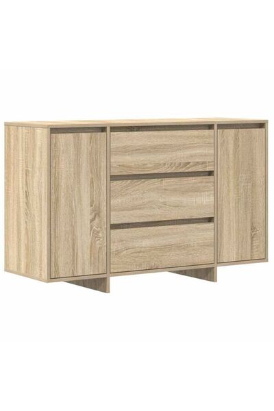 vidaxl Comodă cu sertar Stejar Sonoma 120 x 41 x 75 cm Lemn prelucrat