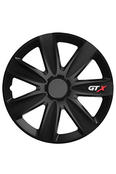 AMIO Σετ Τάσια Τροχών Αυτοκινήτου Versaco GTX Carbon 15 " Μαύρο