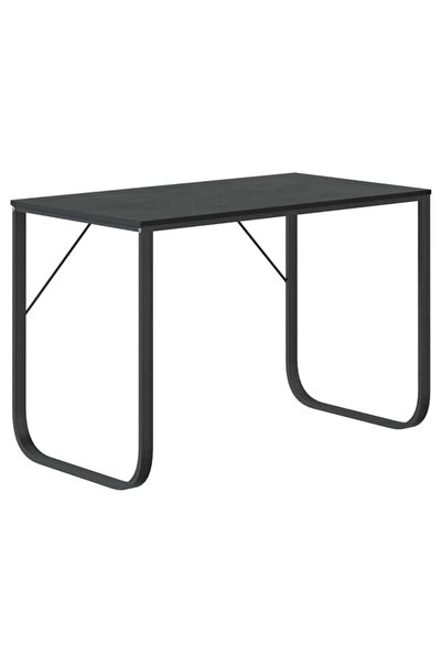 vidaxl Birou de calculator, alb, 110 x 60 x 73 cm, lemn prelucrat