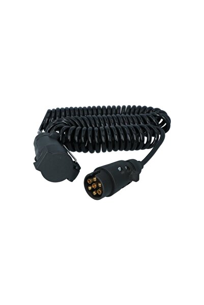 Carpoint Cablu electric curent pentru remorca , 34-70cm, 7 pini cu fisa + pri...