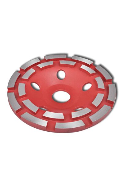 vidaxl Disc diamantat tip cupă, cu două rânduri, 125 mm