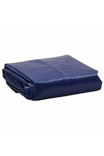 vidaxl Prelată, albastră, 5 x 8 m, 650 g/m²