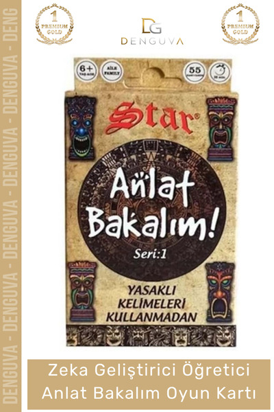 Denguva #KutuOyunu Eğitici Eğlenceli Aile Arkadaş Grubu Kelime Tahmin Anlat B...