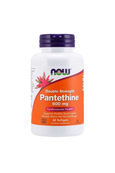 Now Foods Double Strength Pantethine 600 MG