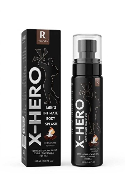 Remedix X-Hero Men's Intimate Spray - Chocolate Flavor - 100 ml
