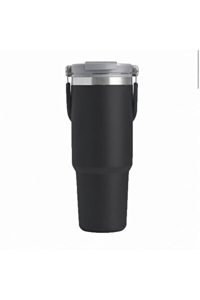 Microcase 900ML Pipetli El Tutacaklı Paslanmaz Çelik Termos Mug - AL5722