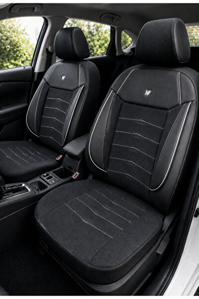 NEW DECO Tesla Series Universal Front and Rear Auto Seat Cover 5 Seats Full Set