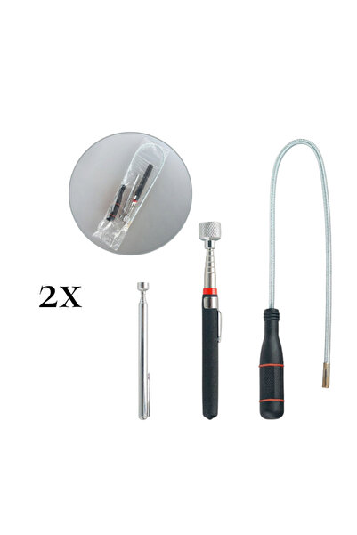 OEM Scule recuperare 2 buc telescopice si 1 buc flexibila ambele cu magnet