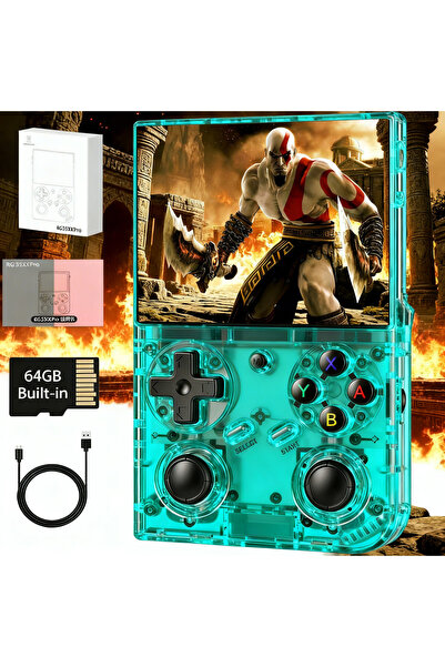 PRODYS Consola Portabila Jocuri Retro RG35XX Pro, Anbernic, WiFi & Bluetooth,...