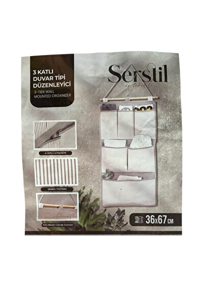 Serstil Organizator de perete cu 3 niveluri