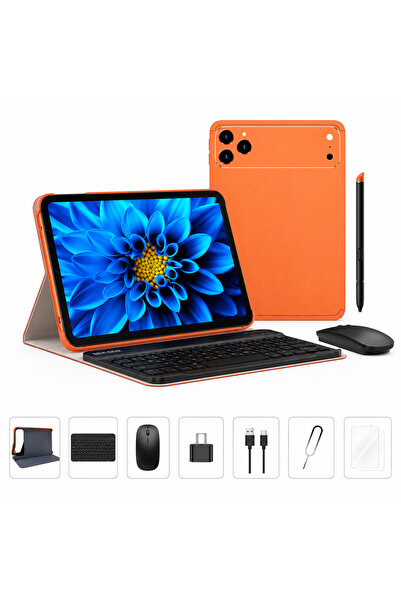 Modio M48 Android 15 Tablet 10.1-Inch HD, 12GB RAM, 512GB ROM, 10000mAh Batte...