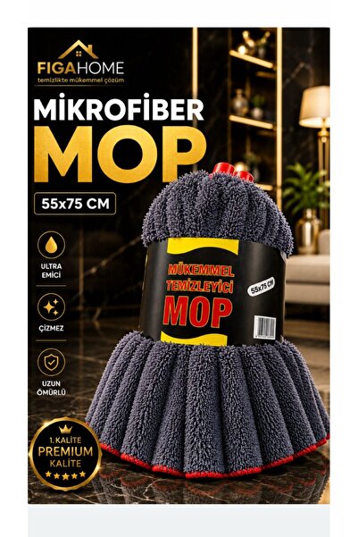 figanlar ambalaj Mikrofiber Mop Ucu 55x75 cm Ultra Emici Büyük Boy Temizlik P...