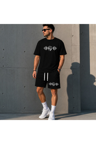 classy moda Urban Contrast Patterned Comfortable Unisex Set – Men's & Women's...
