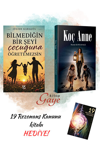 Unikod Bilmediğin Bir Şeyi Çocuğuna Öğretemezsin ve Koç Anne 2'li SET (HEDİYE...