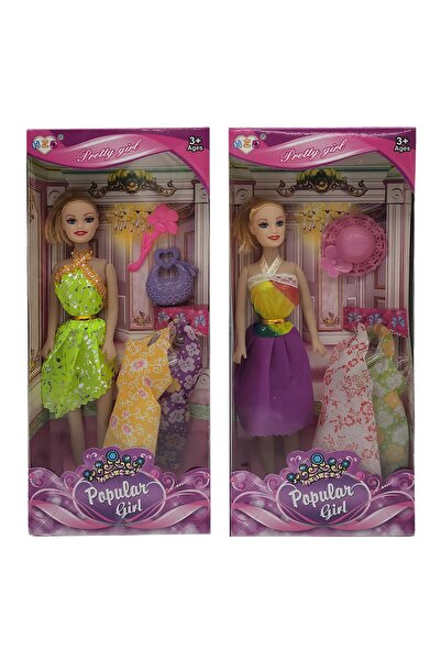 ToyMarkt ΚΟΥΚΛΑ ΔΗΜΟΦΙΛΗΣ ΚΟΡΙΤΣΙ + ΑΞΕΣΟΥΑΡ + ΦΟΡΕΜΑΤΑ 14x32x5εκ. 922072