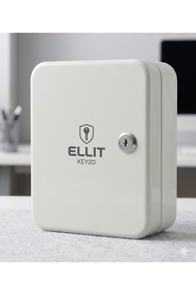 Ellit Caseta pentru chei Ellit® KEY20 butuc cheie 200x160x75 mm alba