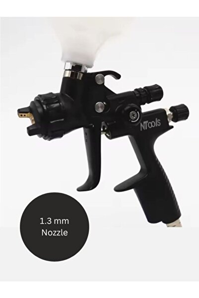 GÜMRÜK BEY 1.3 mm Nozzle Oto Boya Tabancası – Profesyonel Püskürtme - İnce At...