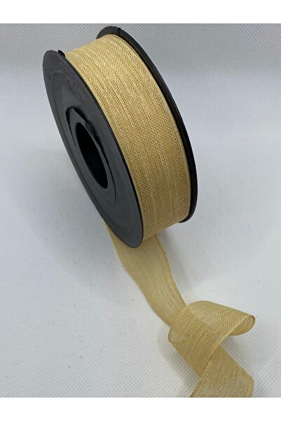 Öztürk Tuhafiye Linen Nopeli Ribbon. 2.5 cm X 20 Meters.