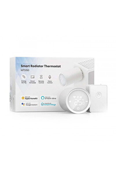 MEROSS MTS150H Smart Radiator Thermostat Kit, Baterii, Dimensiuni 8,2 x 5 x 5...