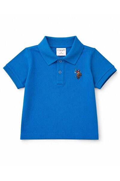 U.S. Polo Assn. U.s Polo Assn Erkek Bebek Polo Yaka Tişört 6 Ay 3 Yaş COBALT