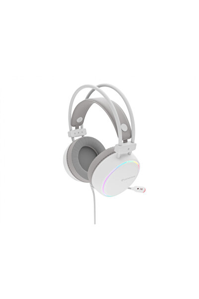 Genesis Căști de gaming cu fir Neon 613 G2, Stereo, RGB, 3.5mm, Alb