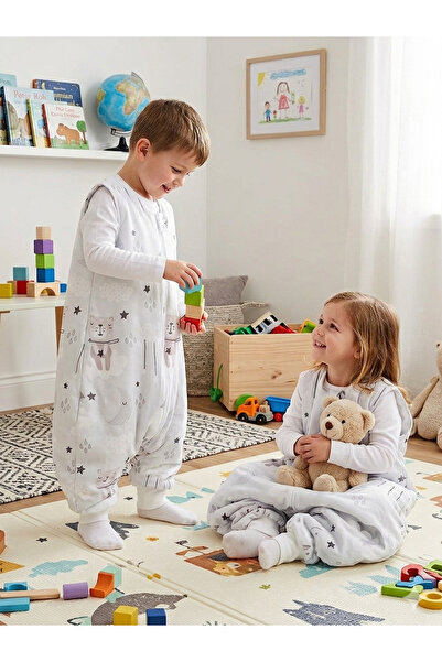 Wenaris Sleeveless Sleeping Bag 100% Natural Cotton Double Layer Flannel Spec...