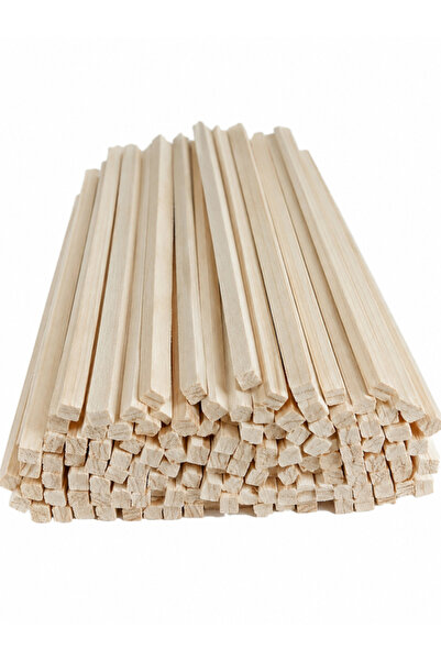 Yalçıntaş Wood YalçıntaşWood Silinmiş Çam Ahşap Çıta 1x1x200 cm 25 Adet