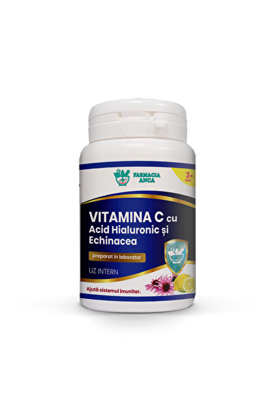 Farmacia Anca L-VITAMINA C CU ACID HIALURONIC SI ECHINACEA*60 COMPRIMATE