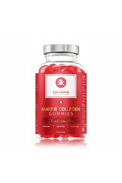 unbranded Jeleuri cu Colagen Marin – Pepene Verde Tcc – 60 de Jeleuri